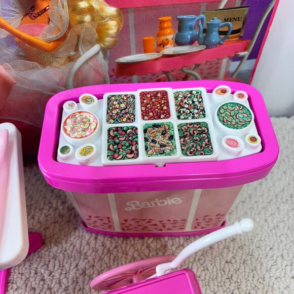 Dance Magic Barbie Dinner For Two Playset Vintage Mattel Original Box Complete - Picture 4 of 6